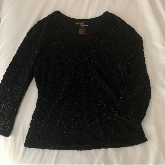 Beaded blouse for special occasions - Picture 4 of 4